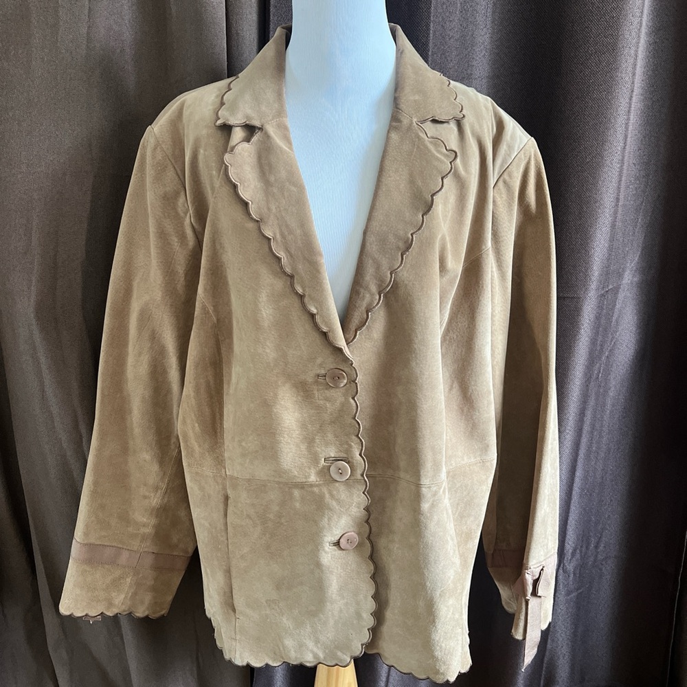 Terry Lewis Brown Leather Jacket
